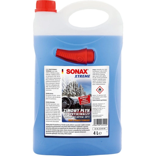 Sonax Xtreme zimowy płyn do spryskiwaczy -20°C 4L
