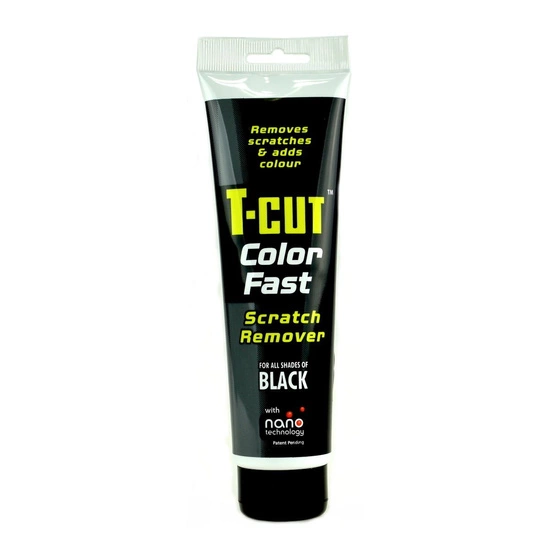 CarPlan T-CUT Color Fast - Nano pasta koloryzująca do usuwania rys Czarna 150g