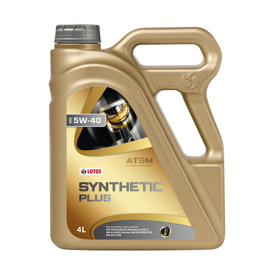Olej silnikowy LOTOS Synthetic Plus 5W/40 4L
